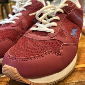 KangaROOS Pocket Jogger Burgundy Running Athletic Shoe Size 12 mens!